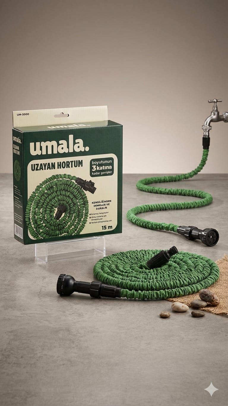 UMALA UZAYAN HORTUM TABANCALI 15M  KL:50
